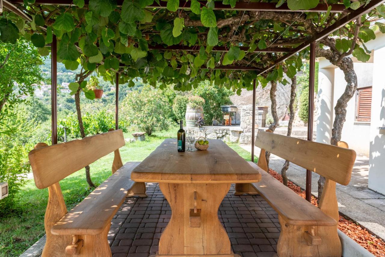 Sea View Apartment With Garden Near Opatija Veprinac Zewnętrze zdjęcie